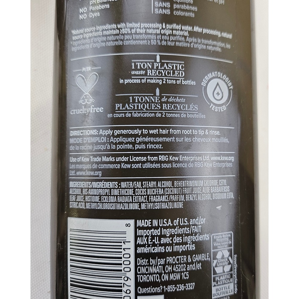 Herbal Essences bio:renew Coconut Milk Hydrate Conditioner 13.5 fl oz 400mL - Picture 6 of 6